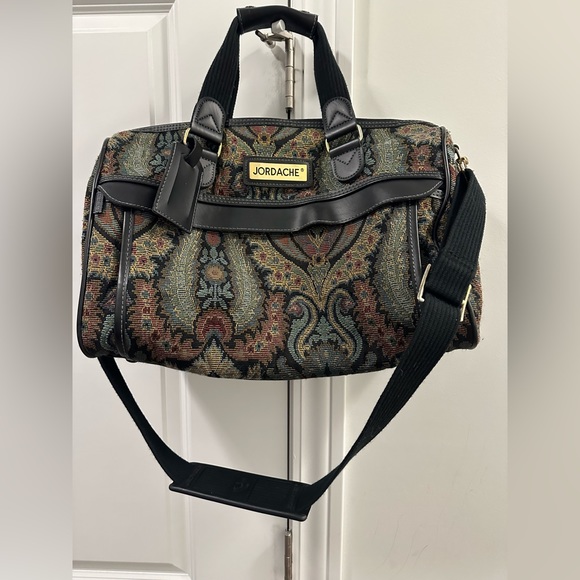 Jordache Bags Vintage Jordache Floral Tapestry Bag Duffel Poshmark